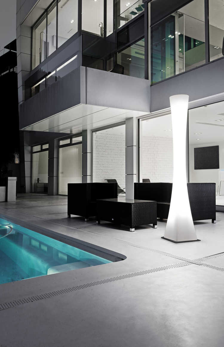 Exterior luminoso