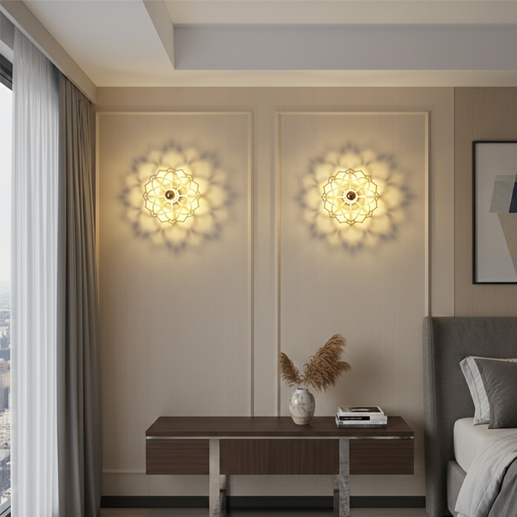 Dekorative skulpturale Beleuchtung